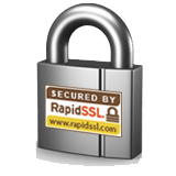 Secured by Rapid SSL